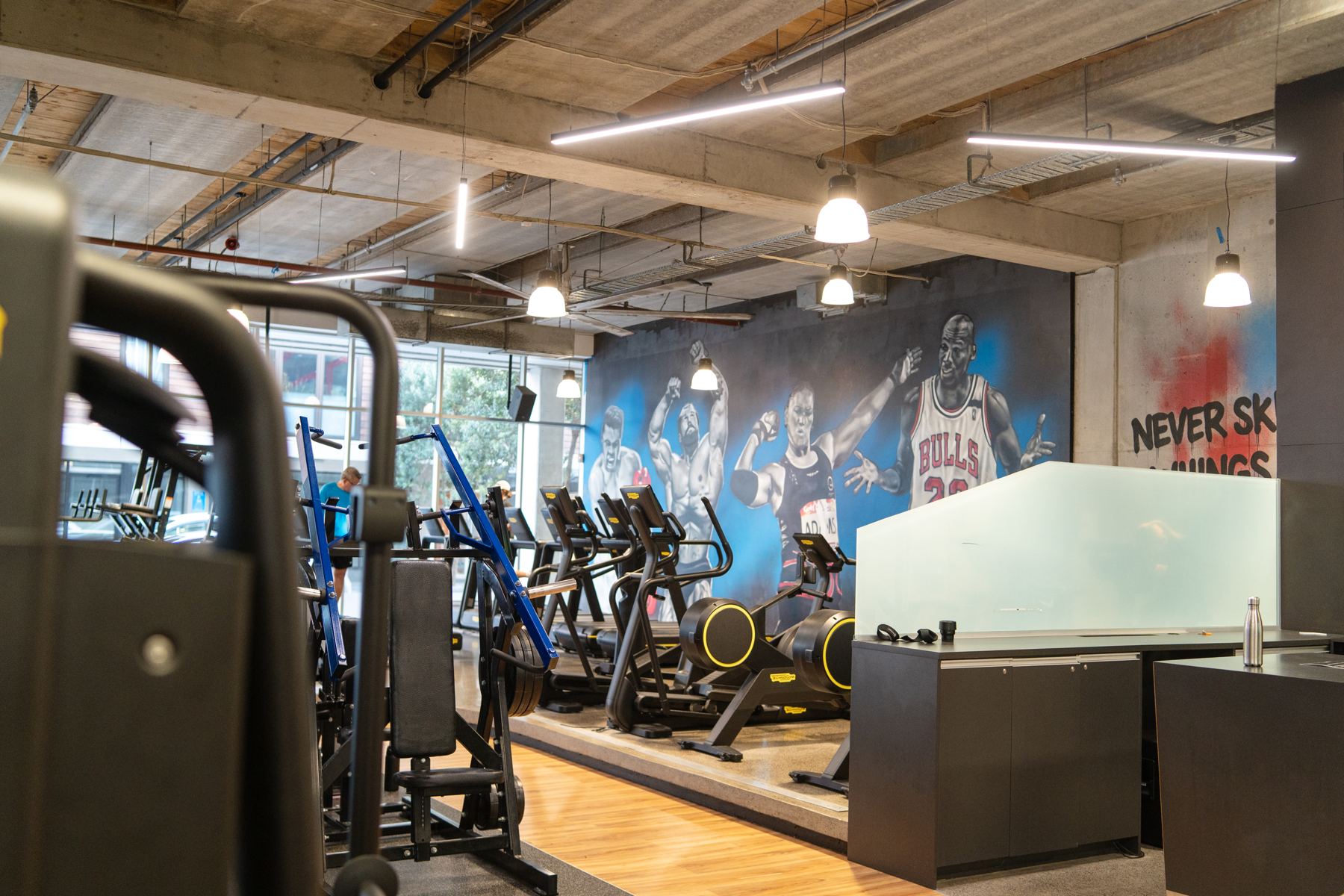 Cable machine at M2 Training Club, Grafton Auckland