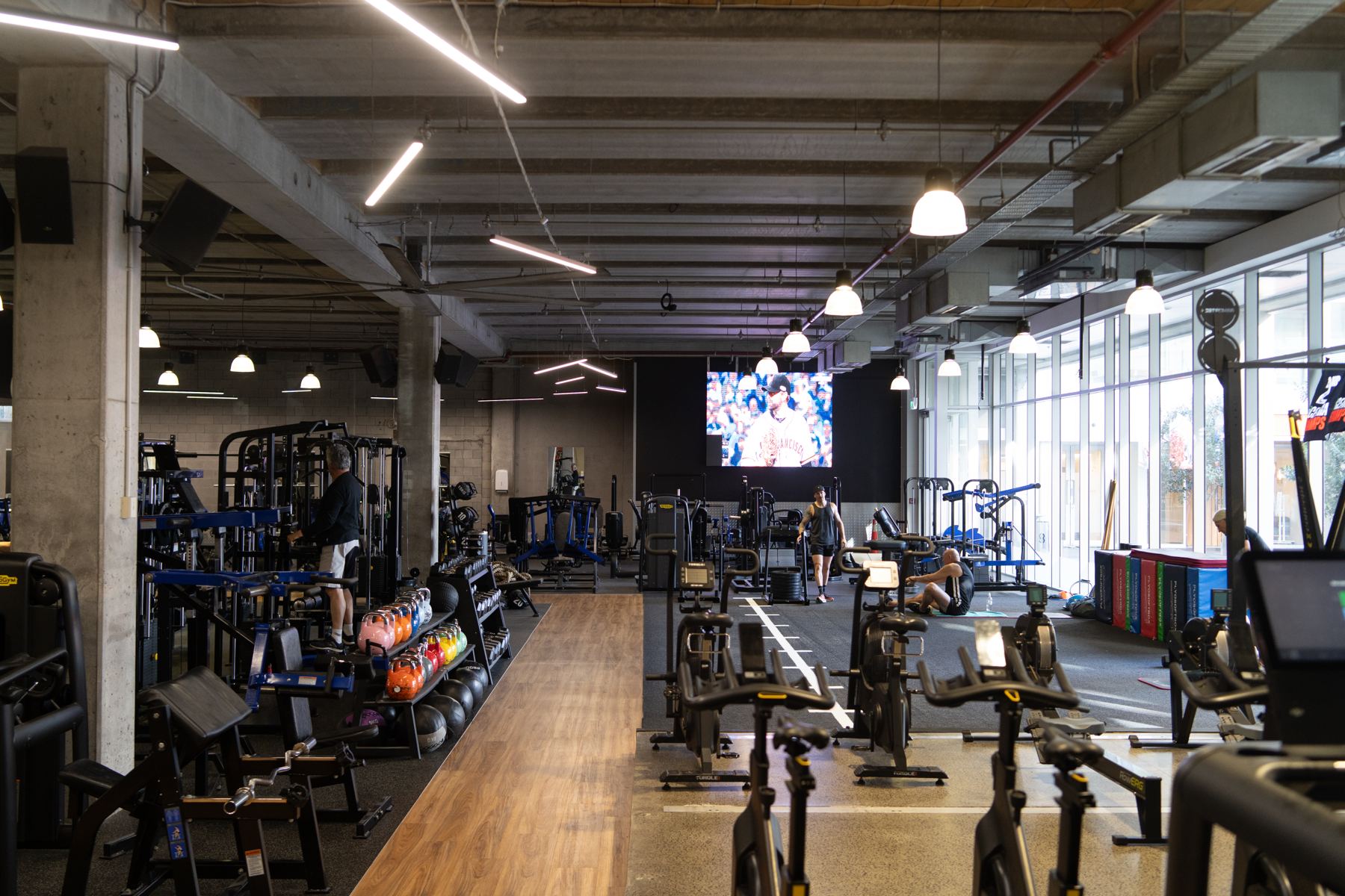 M2 Training Club gym floor, Grafton Auckland