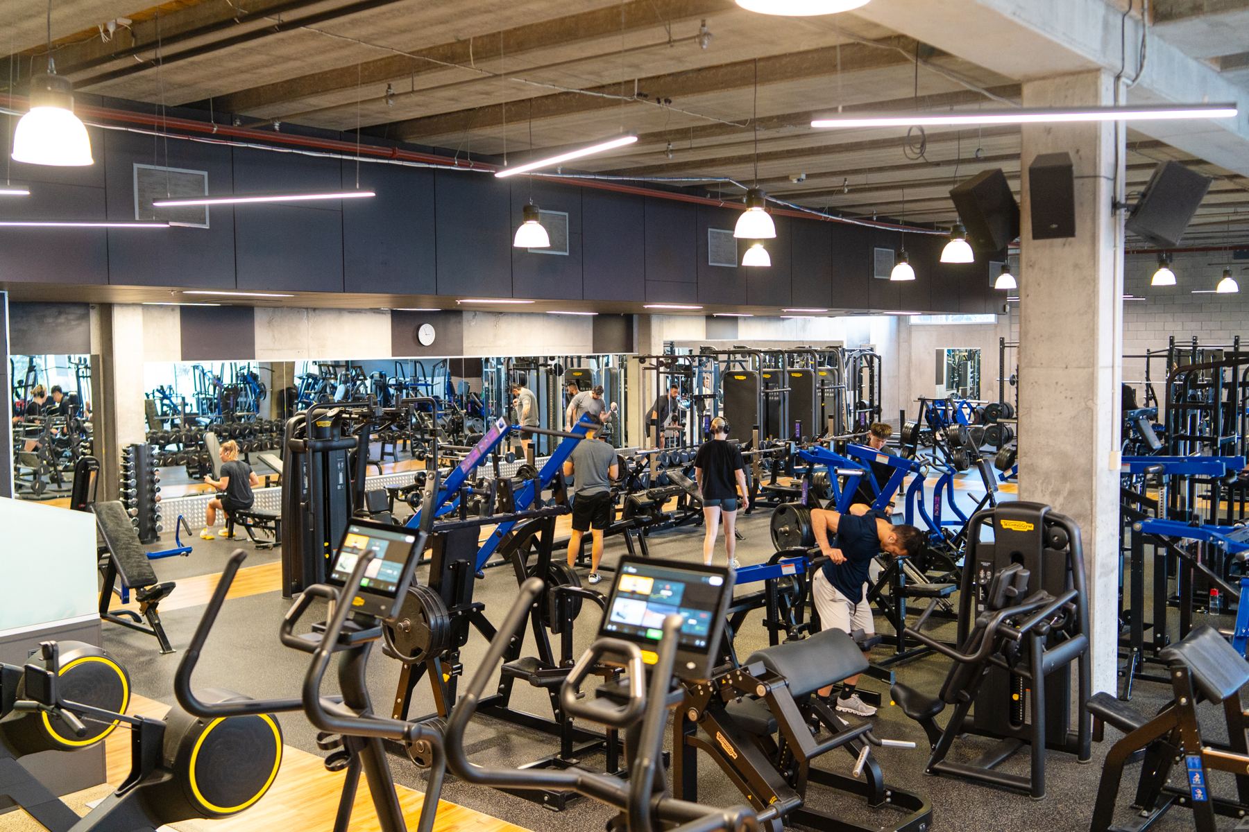Open training floor space at M2 Training Club Grafton