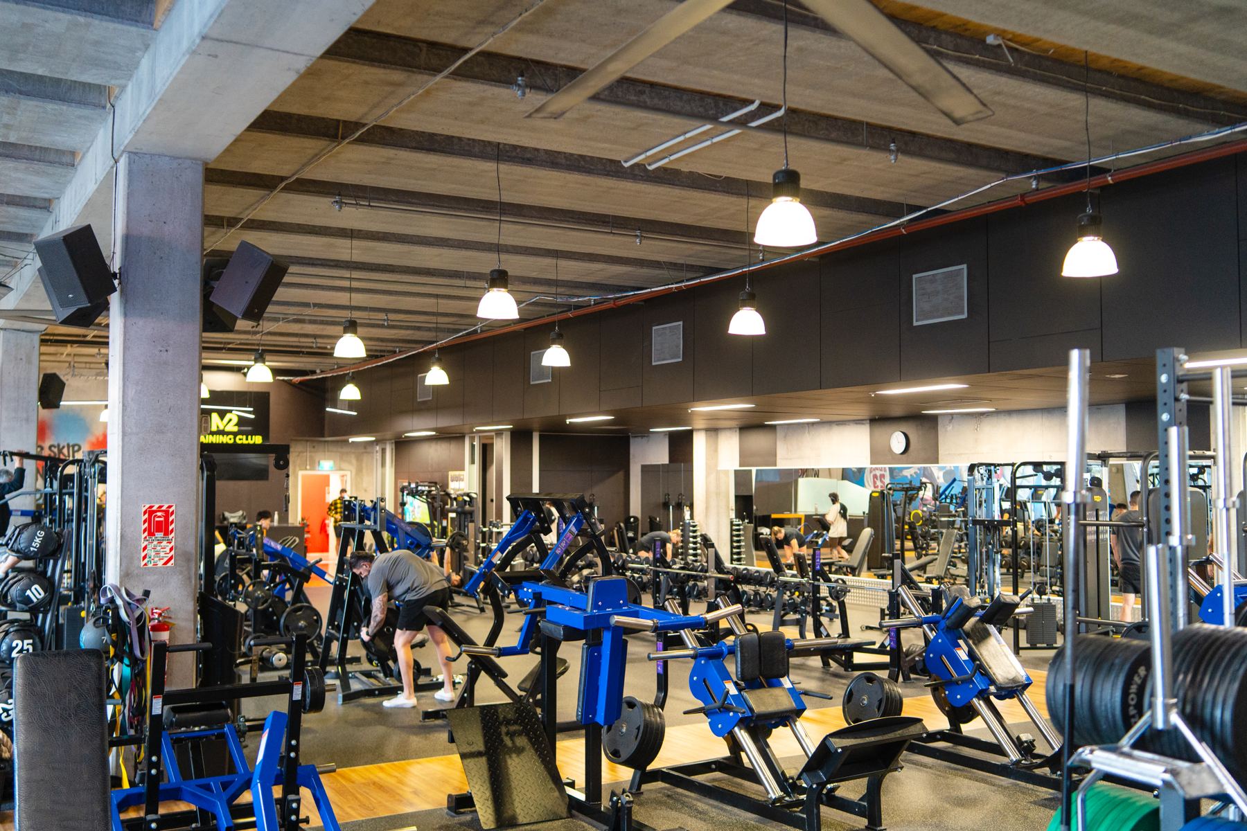 Squat racks at M2 Training Club Grafton