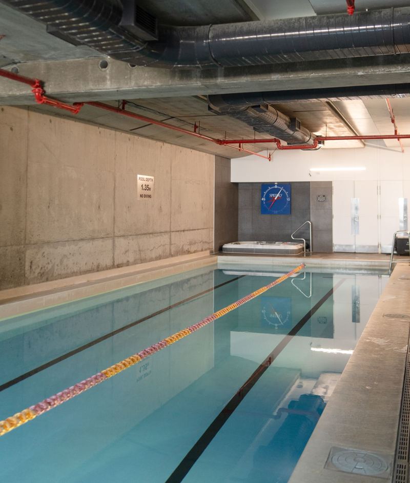 The 20 metre lap pool at M2 Training Club
